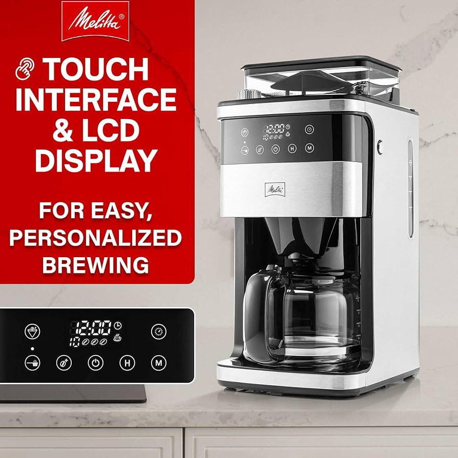 【gracia】 Melitta Aroma Therm 10 Cup Melitta Aroma Fresh Plus 10-Cup Stainless Steel Drip Coffee